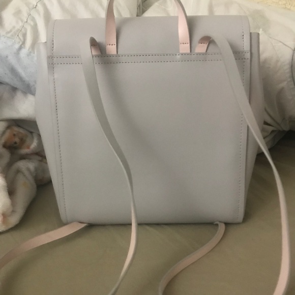 Kate Spade Somerville Road Megan Backpack Gray - Picture 6 of 7